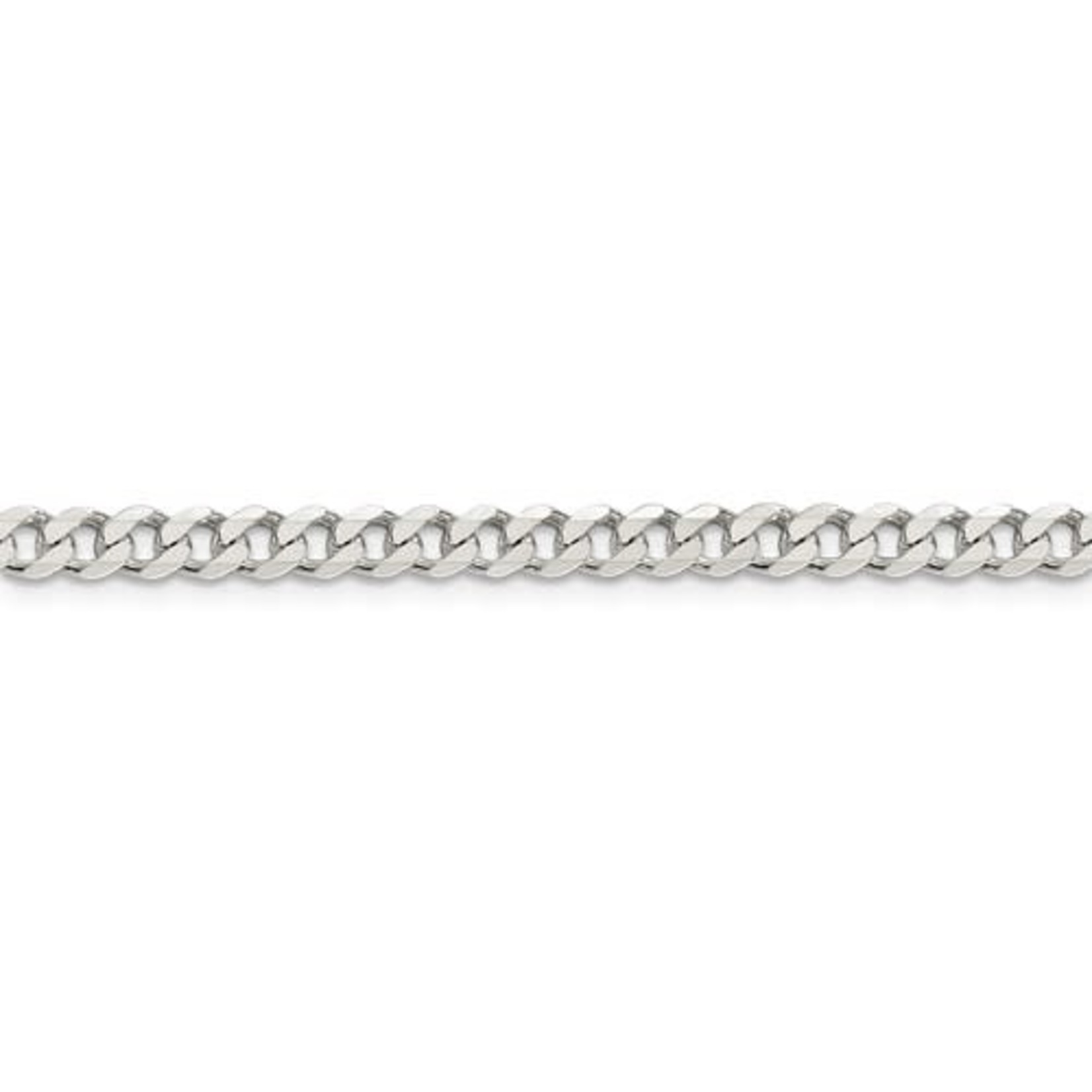 This Is Life Men's Curb Chain - 4.5mm Sterling Silver  -22"