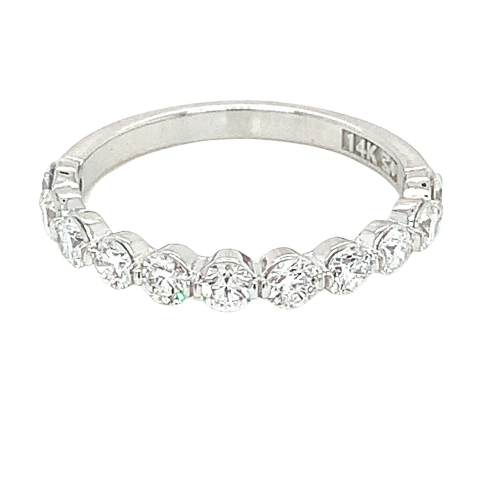 On The Edge Elegant Distinction Diamond Band - 0.66ctw Lab Diamonds - 14ktw