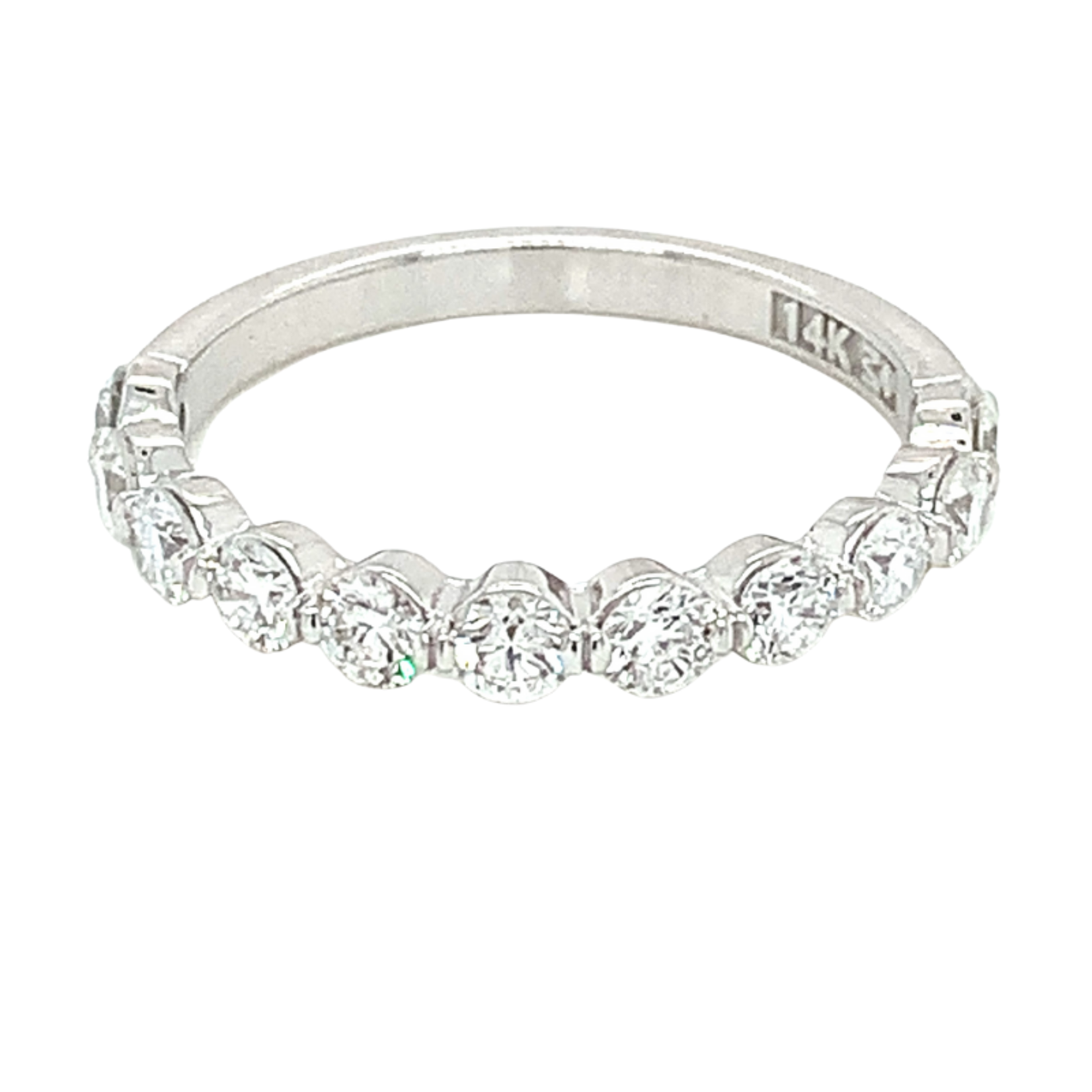 On The Edge Elegant Distinction Diamond Band - 0.66ctw Mined Diamonds