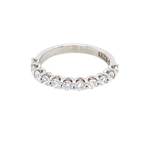 On The Edge Faith, Hope & Love Diamond Band - 0.66ctw 14ktw - 2.5 mm Lab Diamonds