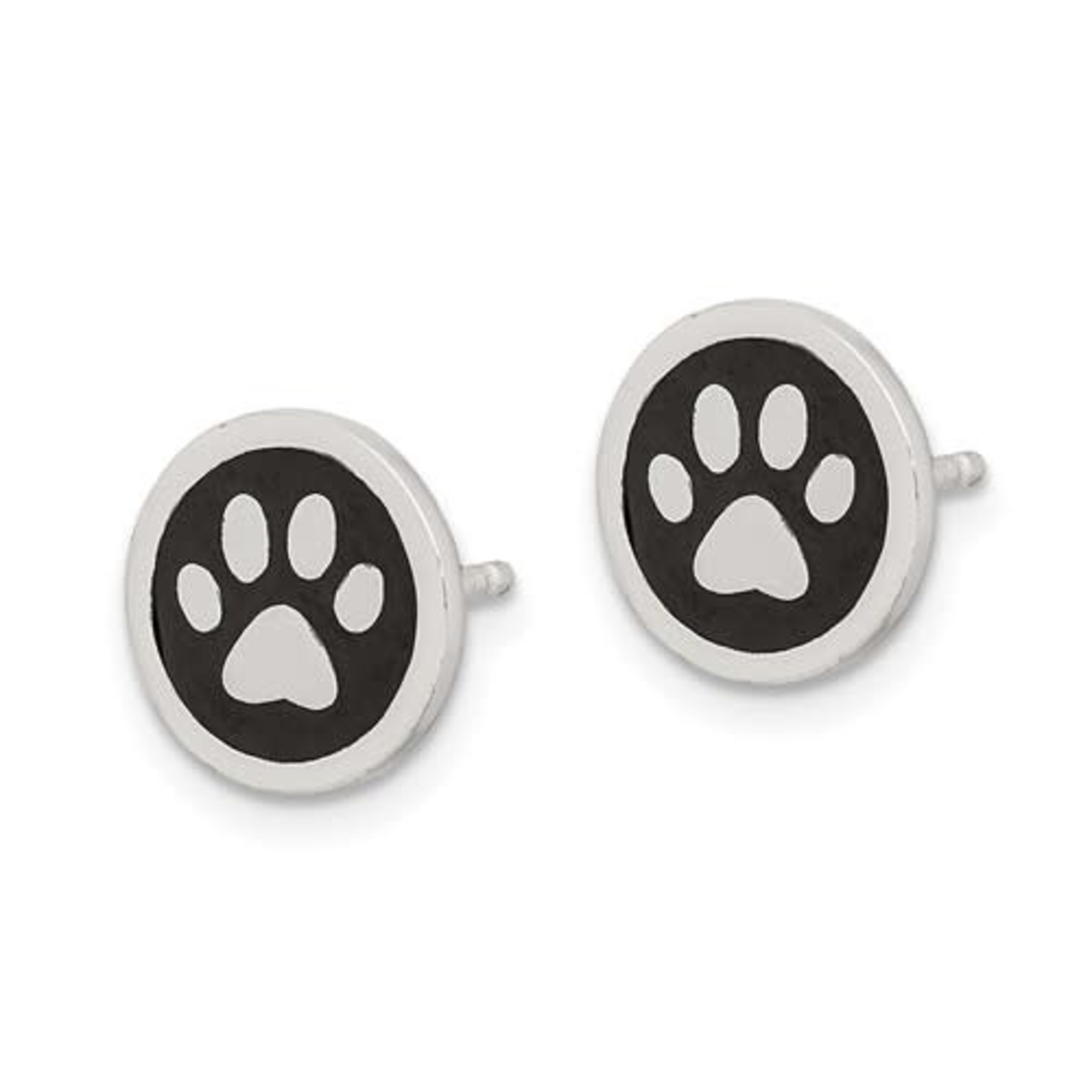 This Is Life Dog Paw Earrings