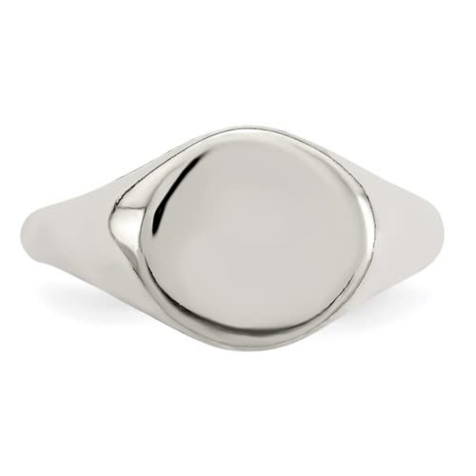 This Is Life Sterling Silver Signet Ring