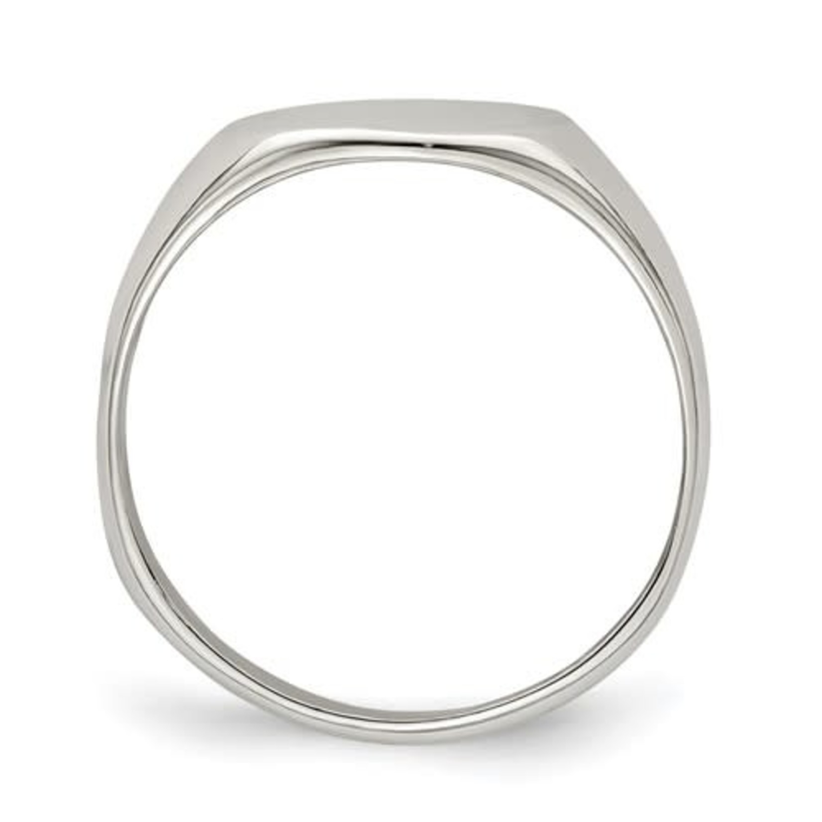 This Is Life Sterling Silver Signet Ring