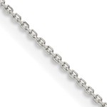 This Is Life Sterling Silver 1mm 8 Sided D/C Cable Chain