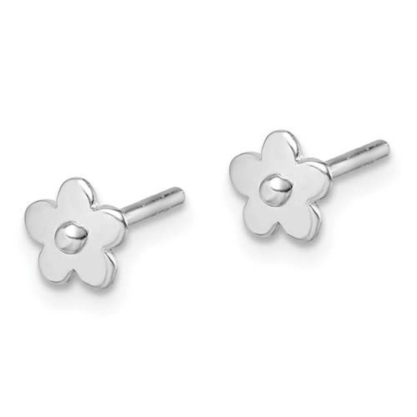 This Is Life Sterling Silver Flower Post Earrings