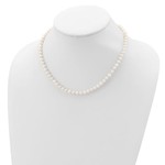 This Is Life White Freshwater Cultured Pearl Necklace - 18" - 5-6mm