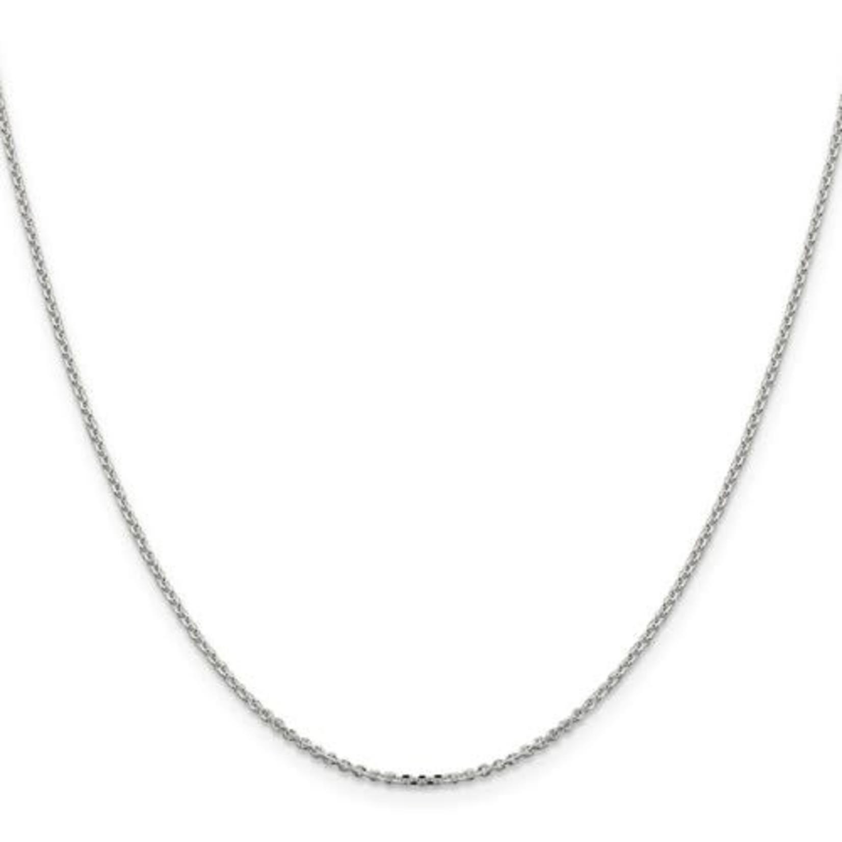 This Is Life Diamond-Cut Forzantina Cable Chain - Sterling Silver - 18" + Extender