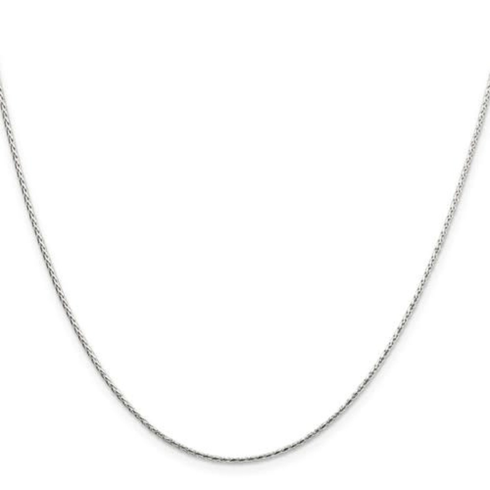 This Is Life Diamond-Cut Round Spiga Chain -Sterling Silver 1.25mm -