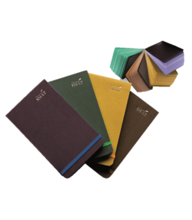 SM-LT SM-LT Colour Notepads - Recycled with Band