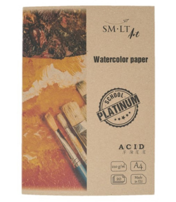 SM-LT Platinum Watercolour Paper in Folder 220gsm