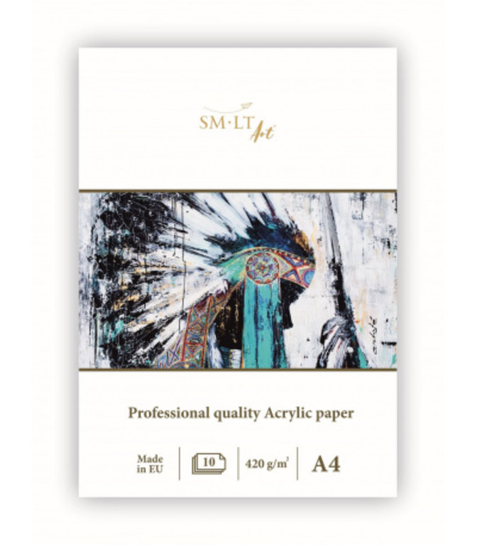 SM-LT SM-LT Acrylic Painting Paper Pad 420gsm