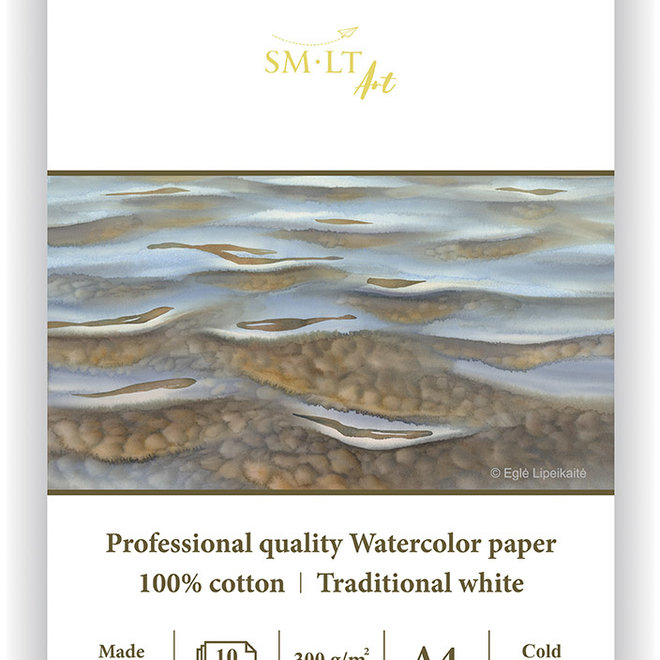 Checking out the SM/LT 140 lb watercolor paper pad - non-cotton watercolor  paper reviews 
