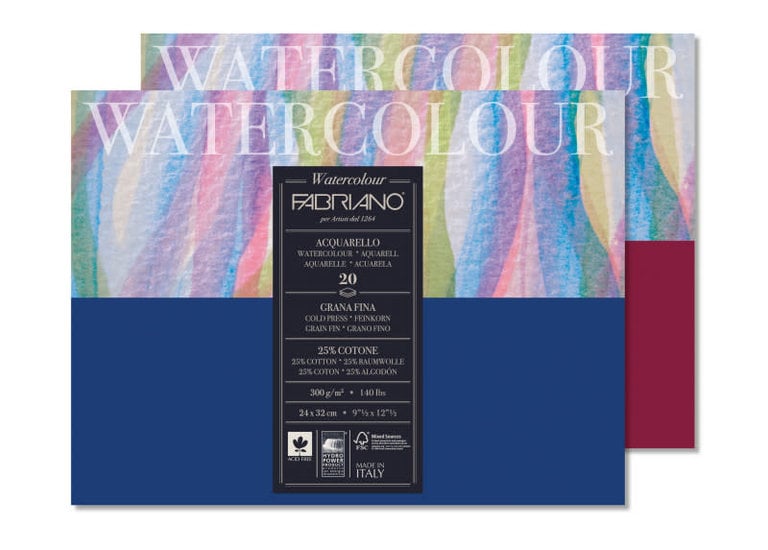 Fabriano Fabriano Studio Watercolour Pad - Cold Press