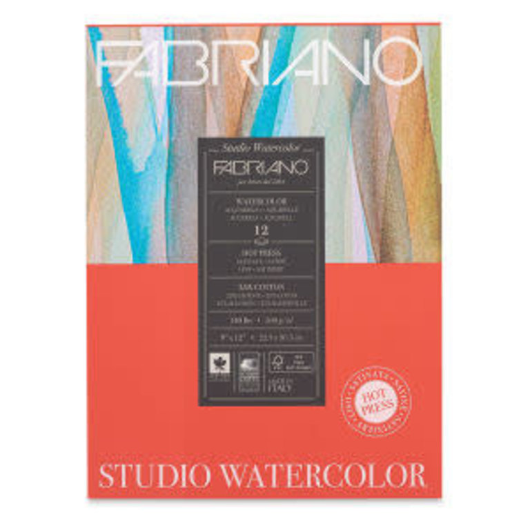 Fabriano Fabriano Studio Watercolour Pad - Hot Press