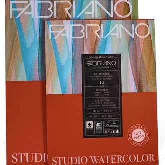Fabriano Fabriano Studio Watercolour Pad - Hot Press