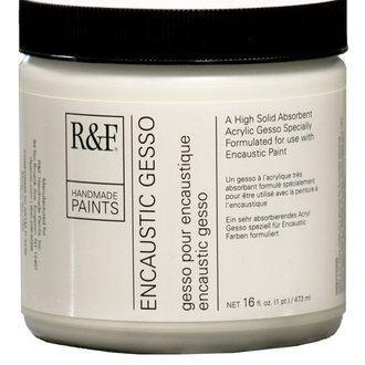 R&F Handmade Paints Encaustic Gesso - 16oz R&F Handmade Paints Encaustic Gesso - 16oz