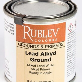 Rublev Lead Alkyd Ground 8 oz