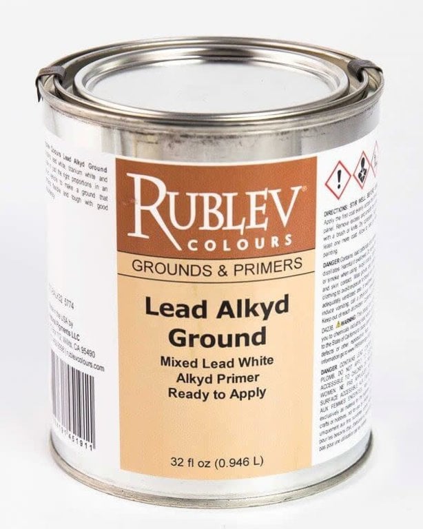 Rublev Lead Alkyd Ground 32 oz