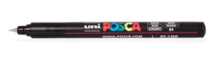 Posca POSCA Acrylic Marker - Extra Fine Tip - PC-1MR
