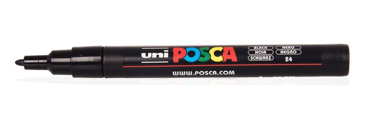 Posca POSCA Acrylic Marker - Fine Bullet Tip - PC-3M