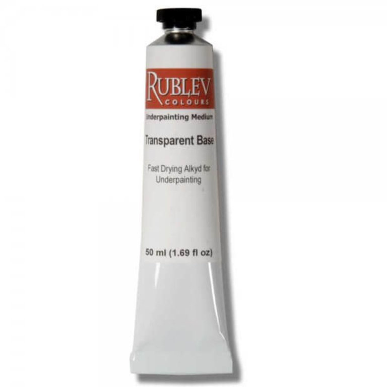 Rublev Rublev Transparent Base Underpainting Medium Paste 50 ml