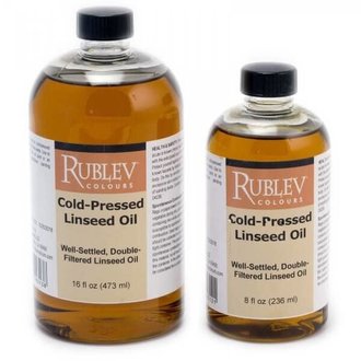 Rublev Rublev Colours Cold Pressed Linseed Oil 8 fl oz / 236 ml