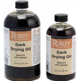 Rublev Rublev Colours Dark Drying Oil 8 fl oz / 236 ml