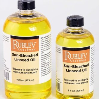 Rublev Rublev Colours Sun Bleached Linseed Oil 8 fl oz / 236 ml