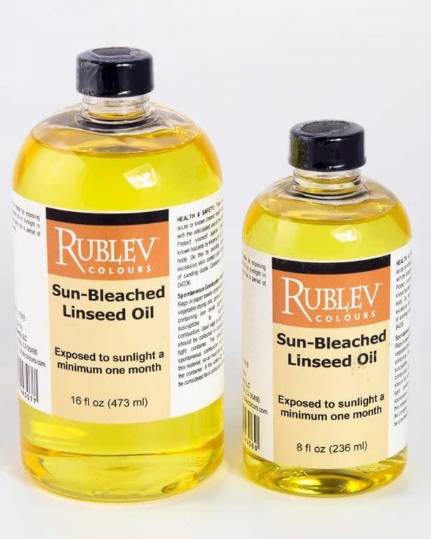 Rublev Rublev Colours Sun Bleached Linseed Oil 8 fl oz / 236 ml