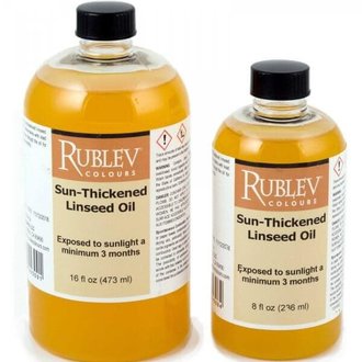 Rublev Rublev Colours Sun Thickened Linseed Oil 8 fl oz / 236 ml