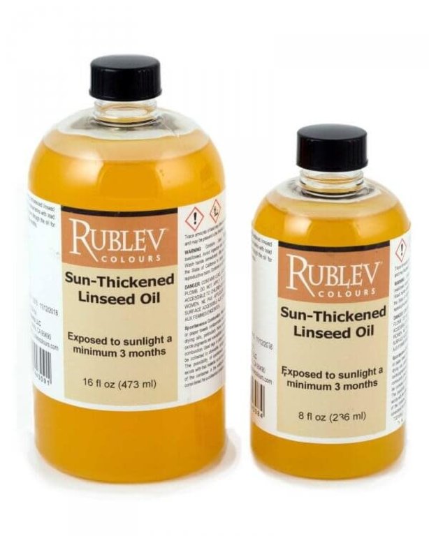Rublev Rublev Colours Sun Thickened Linseed Oil 8 fl oz / 236 ml