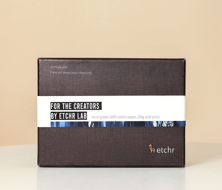 Etchr Lab Etchr 100 Postcards 230g 100% cotton paper