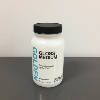 Golden Artist Colors, Inc. Golden's Gloss Medium 8oz (previously Polymer gloss) Golden Artist Colors, Inc. Golden's Gloss Medium 8oz (previously Polymer gloss)