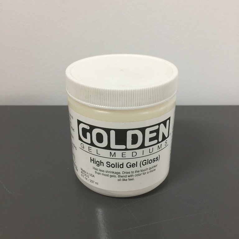 Golden Artist Colors, Inc. High Solid Gel (Gloss) 8oz