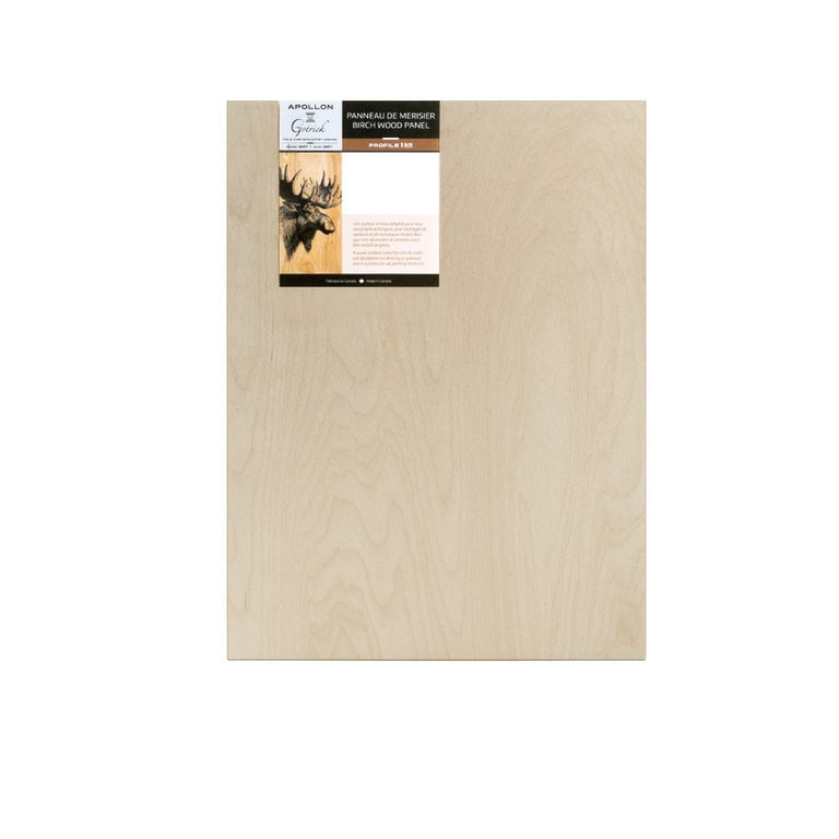 Apollon - Gotrick Birch Wood Panel - Gallery Profile