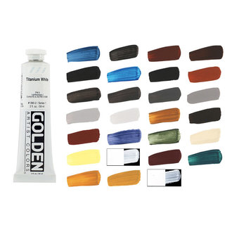 Golden Artist Colors, Inc. Golden Acrylic Heavy Body Series 1 2 fl oz Golden Artist Colors, Inc. Golden Acrylic Heavy Body Series 1 2 fl oz