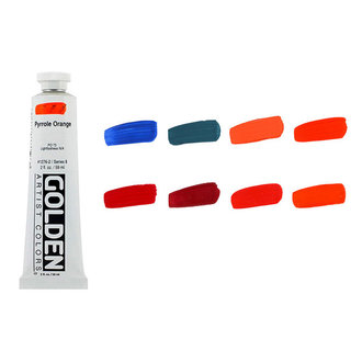 Golden Artist Colors, Inc. Golden Acrylic Heavy Body Series 8 2 fl oz Golden Artist Colors, Inc. Golden Acrylic Heavy Body Series 8 2 fl oz