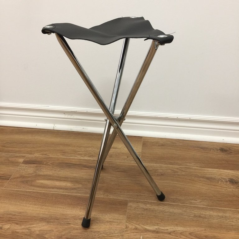 FOME FOME Metal Stool Leather Seat