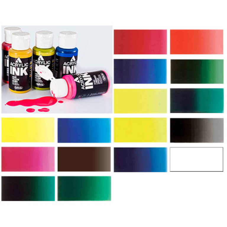 HK Holbein Artist Materials Holbein Acrylic Ink Series B