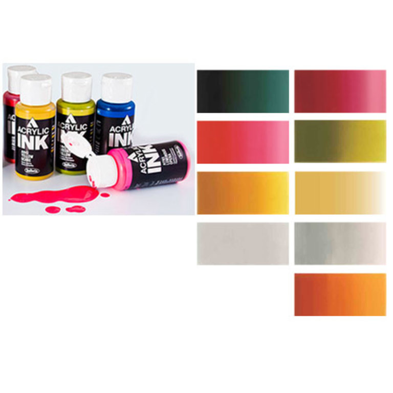 HOLBEIN Acrylink Ink 100ml – Super Opaque Black – Foxy Studio