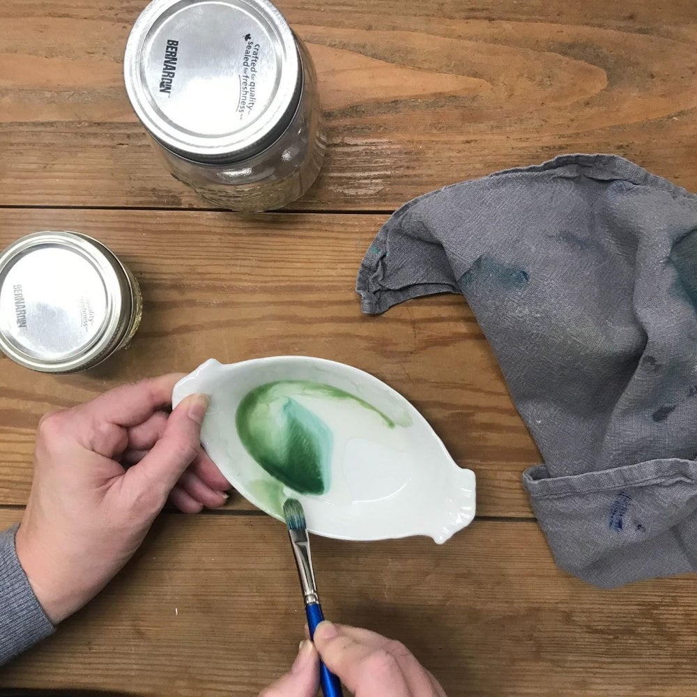 DIY Paint Brush Cleaner Jar!')