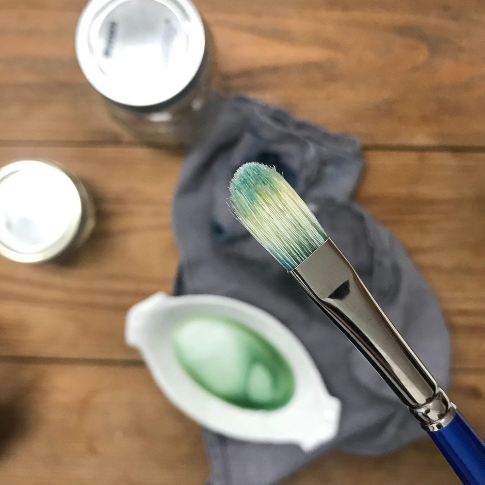 Cleaning Brushes Without Solvents
