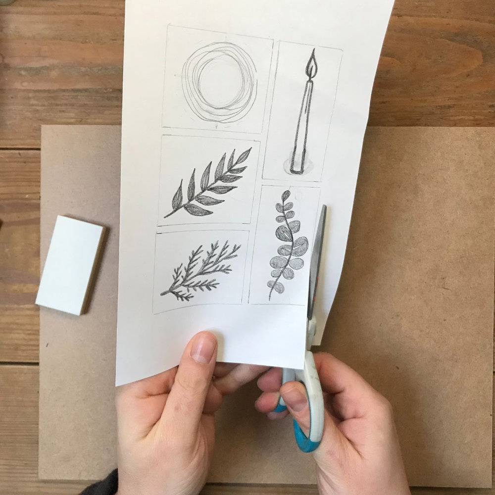 Make your own linocut Stamp with this top-quality stamp-making kit.  Printing using an ink pad instead of the traditional ink & roller is great  for, By Bristol Print Room