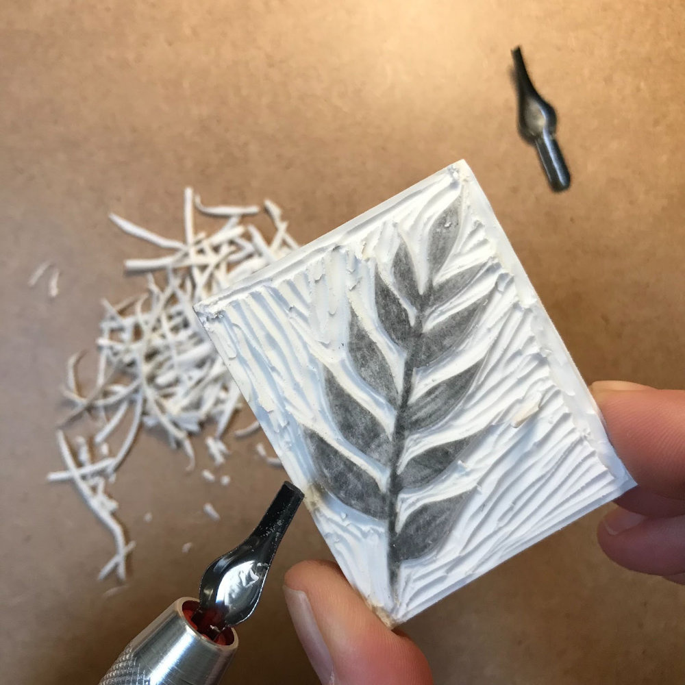 How to Carve your own Stamps: A Step-by-Step Linocut Tutorial