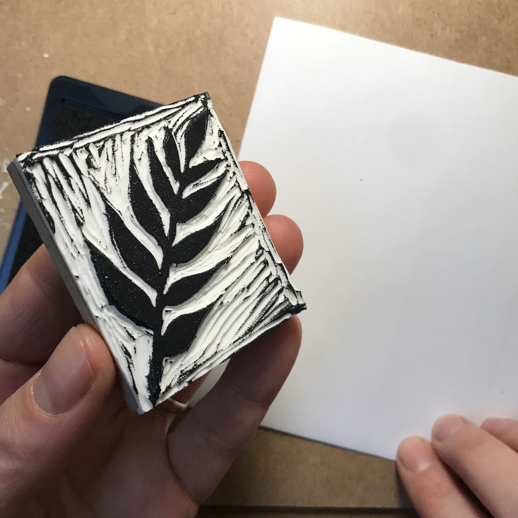 How to Carve your own Stamps A StepbyStep Linocut Tutorial