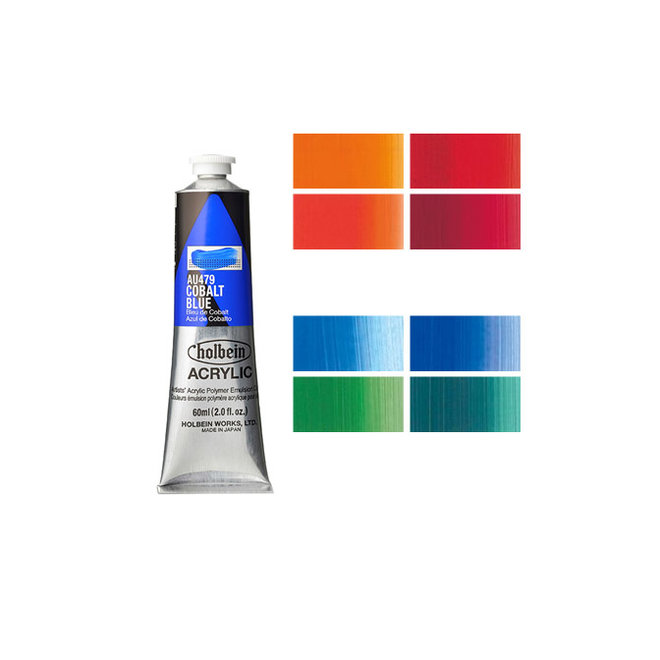 Holbein Heavy Body Artist Acrylic Paint - Amethyst 2oz Tube