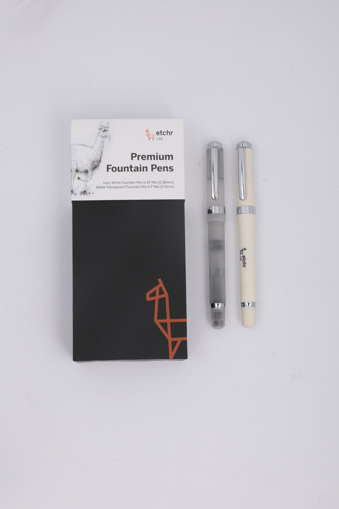 Etchr : Premium Fountain Pen : Set of 2 - Etchr - Etchr - Brands