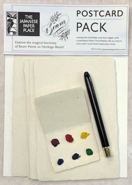 The Japanese Paper Place Postcard Pack - The JPP & Beam Paints