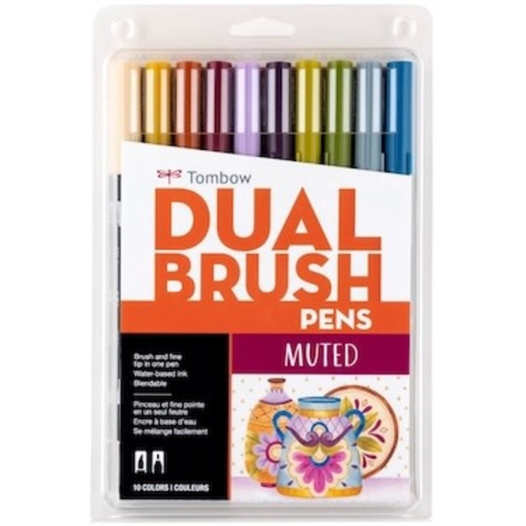 Tombow Tombow Dual Brush Set - 10 - Muted