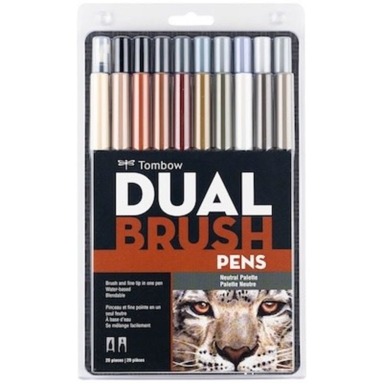 Tombow Tombow Dual Brush Set - 20 - Neutral Palette